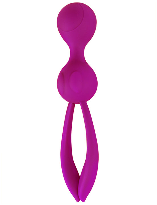 картинка Шарики вагинальные Rabbit, сплошной силикон, розовые, 160x32,5 мм от магазина ErosMania