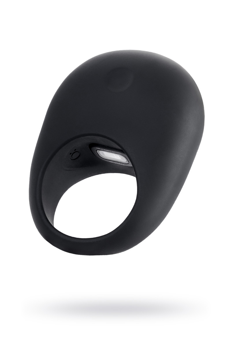 картинка Эрекционное кольцо на пенис OIVITA, ORing Plus, силикон, черный, 6.5  см от магазина ErosMania