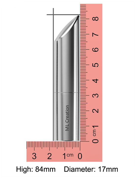картинка Мини-вибратор Love Bullet, USB, серебристый, 84x17 мм от магазина ErosMania