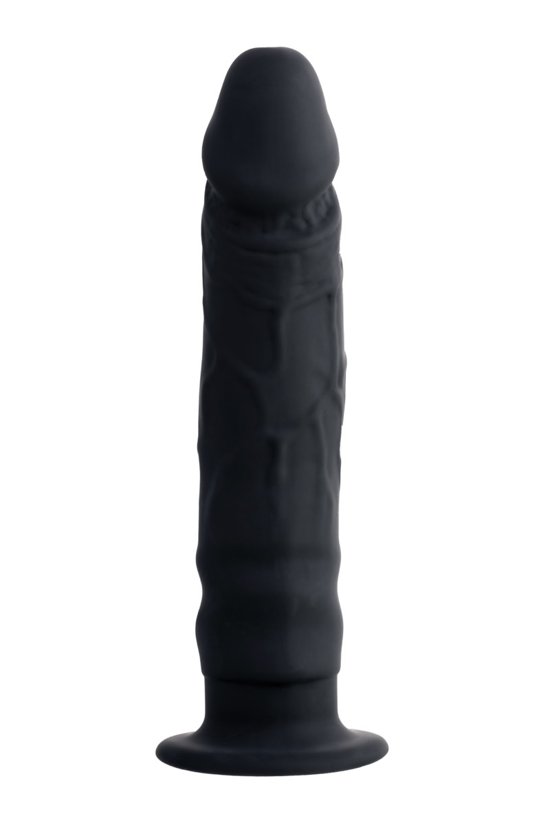 картинка Фаллоимитатор POPO Pleasure by TOYFA Lupi, силикон, черный, 12 см от магазина ErosMania