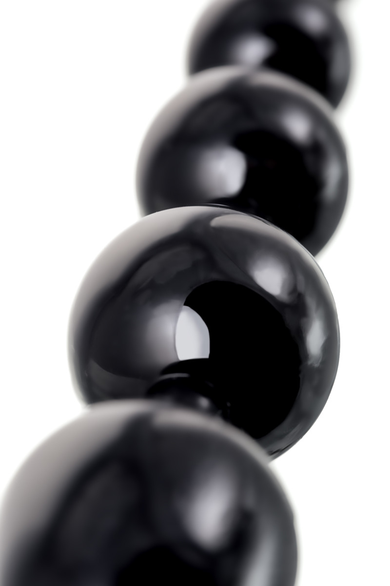 картинка Анальная цепочка Toyfa A-toys Talis, TPE, черный, 28,3 см от магазина ErosMania