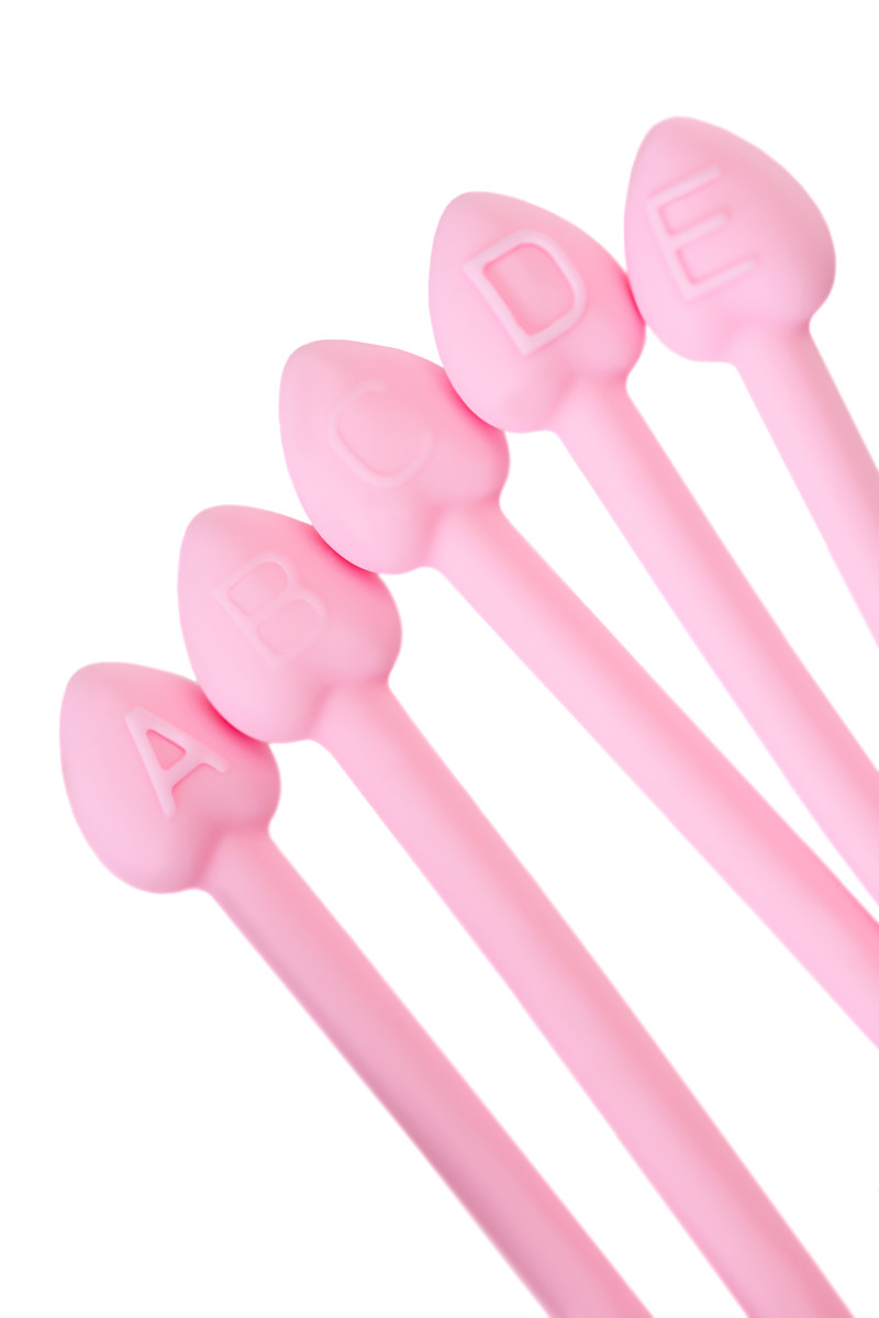 картинка Набор вагинальных шариков Flovetta by Toyfa TULIPS, силикон, розовый, 5,3 см от магазина ErosMania