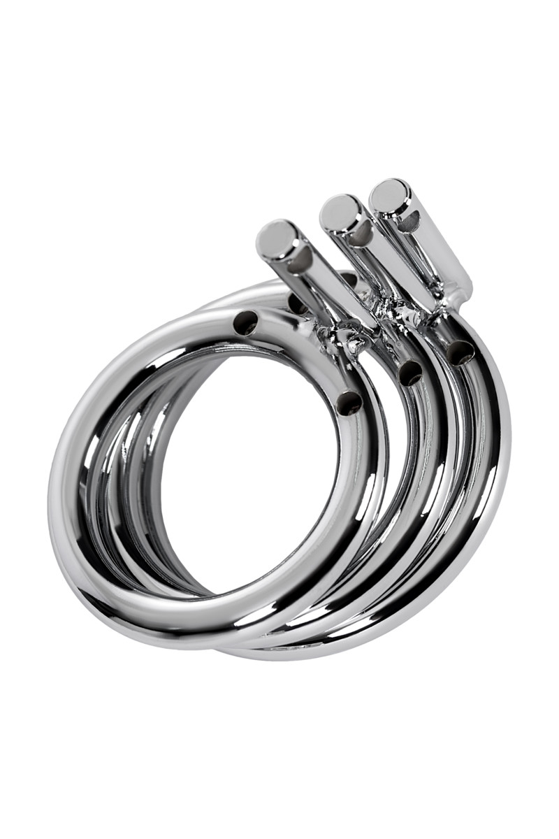 картинка Пояс верности мужской TOYFA Metal, серебряный от магазина ErosMania