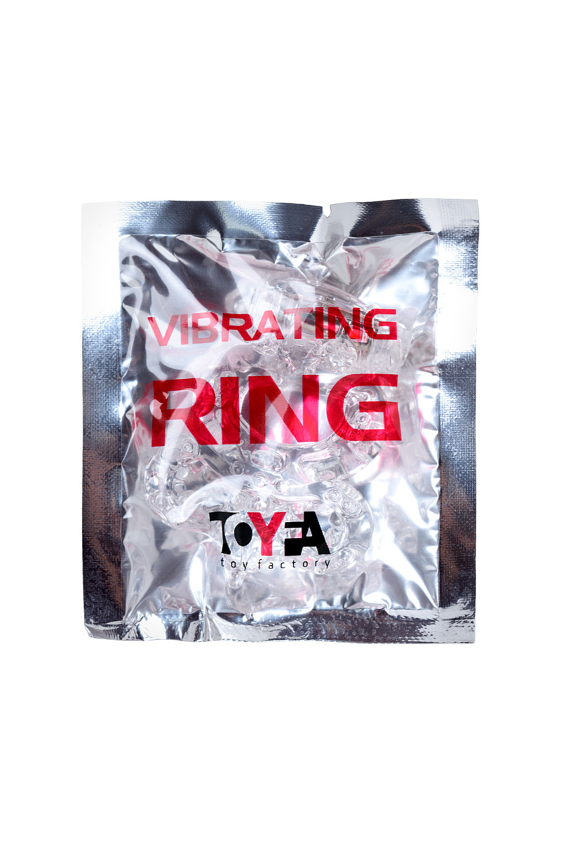 картинка Виброкольцо TOYFA, TPE, прозрачный от магазина ErosMania