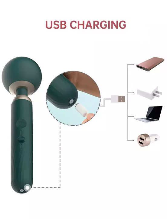 картинка Вибратор Magic Motion Zenith, зелёный от магазина ErosMania