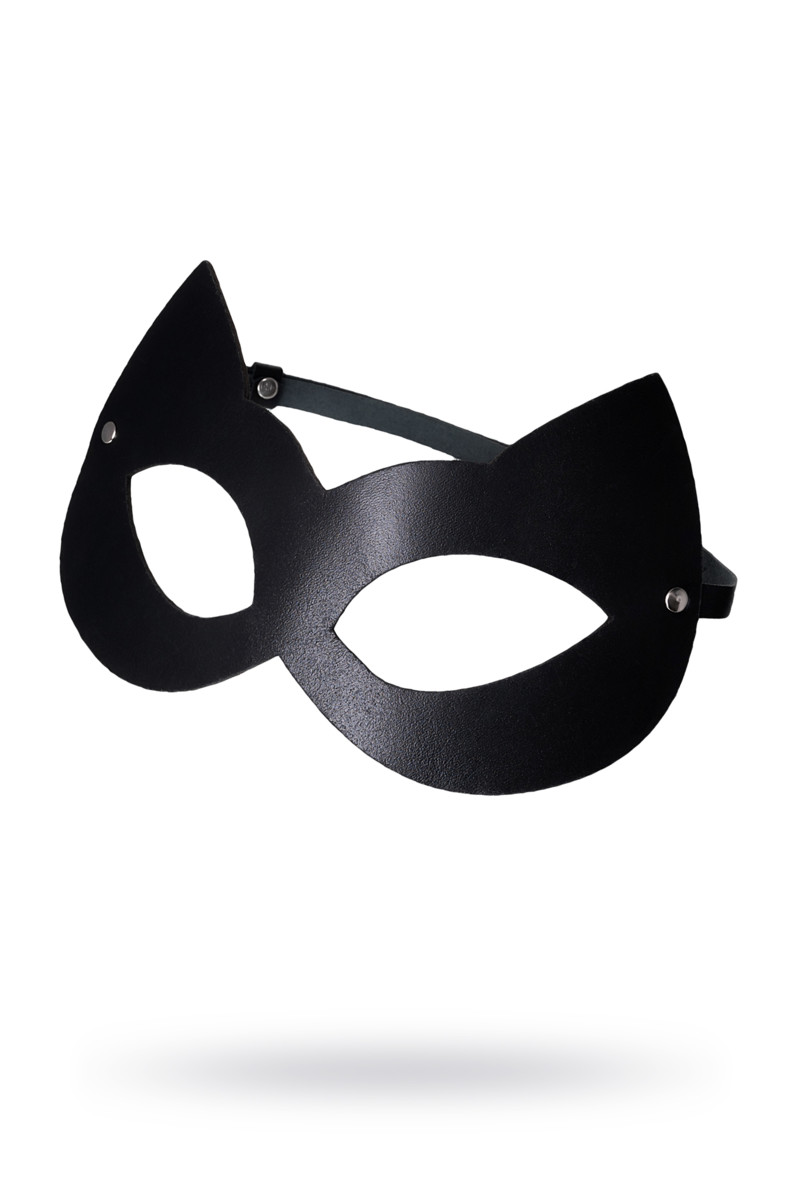 картинка Маска Штучки-дрючки «Кошка», кожа, черная от магазина ErosMania