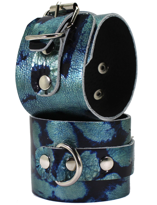 картинка Наручники цветные, размер универсальный, аквамарин от магазина ErosMania