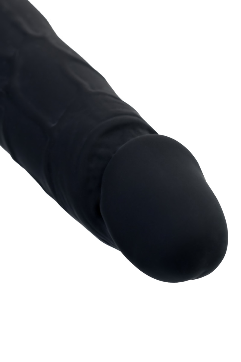 картинка Фаллоимитатор POPO Pleasure by TOYFA Lupi, силикон, черный, 12 см от магазина ErosMania