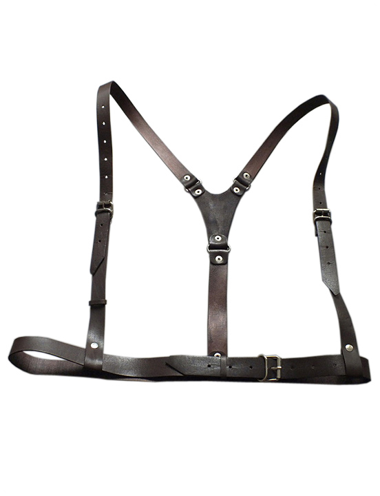 картинка Портупея, коричневая кожа от магазина ErosMania