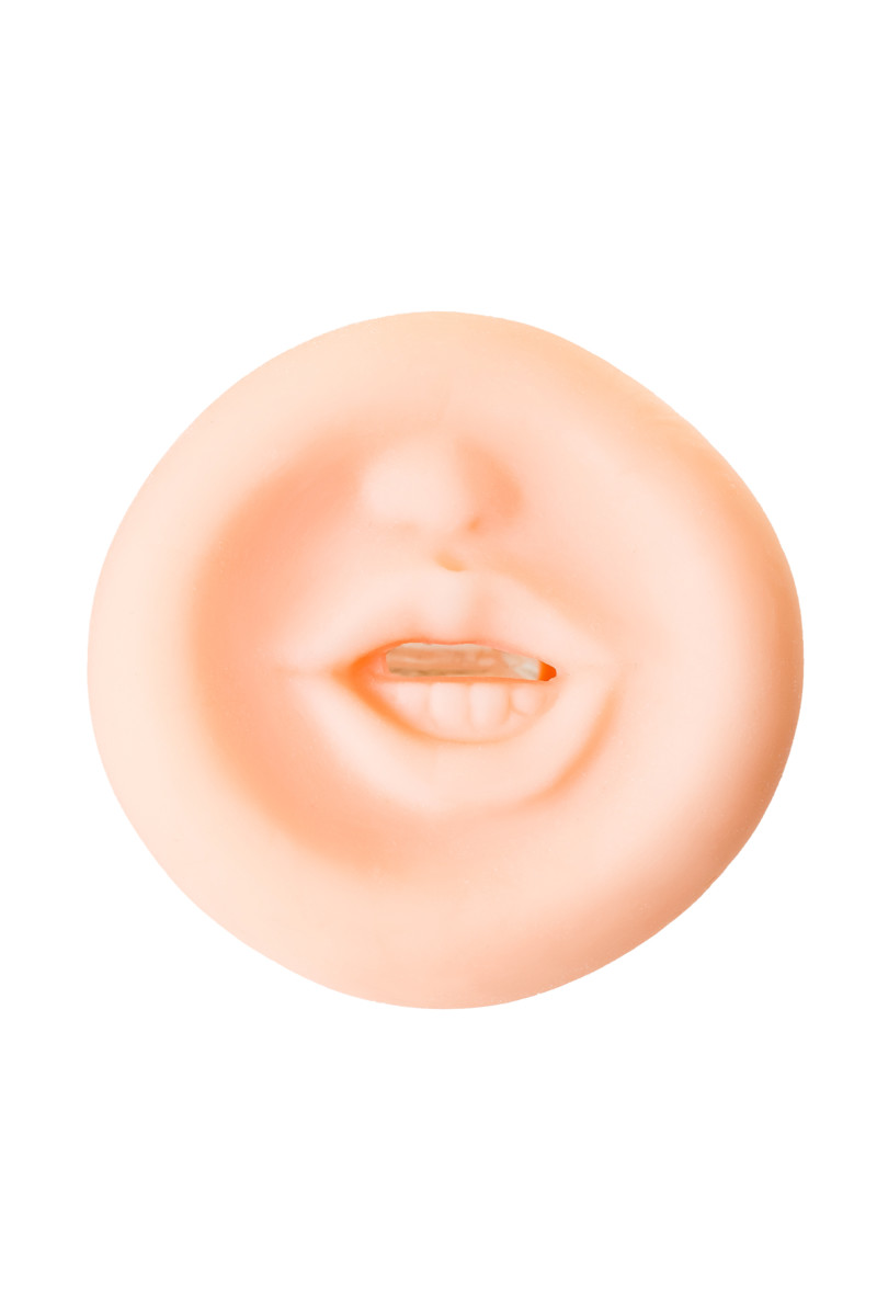 картинка Насадка на помпу Sexus Men LITTLE MOUTH, TPE, телесный, 7,5 см от магазина ErosMania