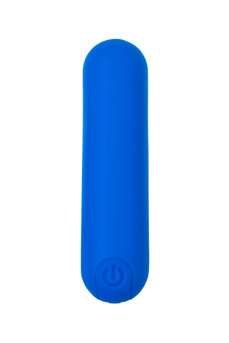 картинка Вибропуля A-Toys NEP, силикон, синий, 8 см от магазина ErosMania