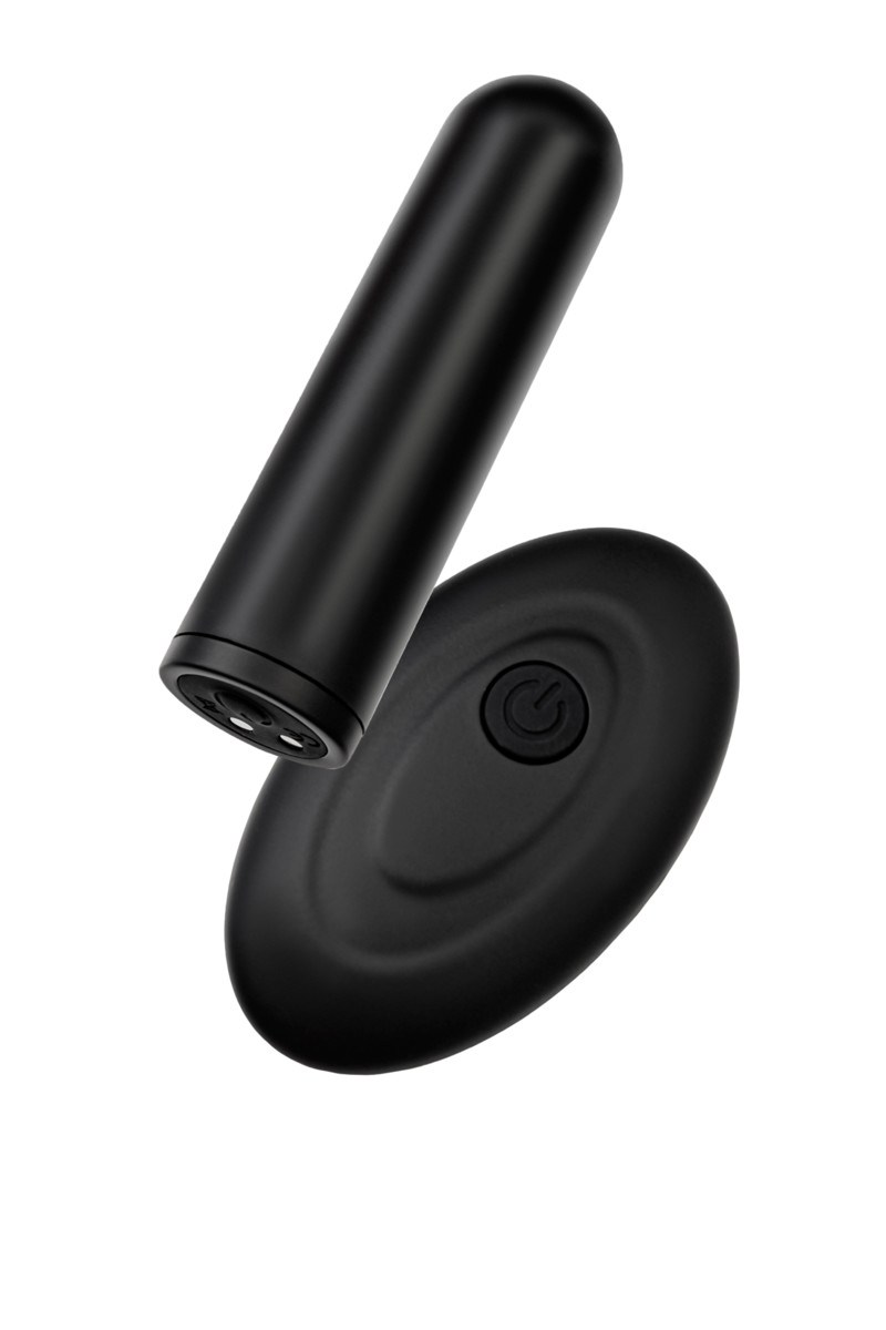 картинка Вибропуля  с пультом управления RealStick CALIBER, черная от магазина ErosMania