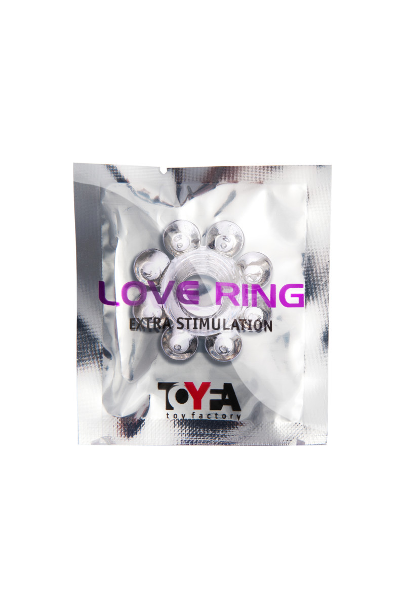 картинка Эрекционное кольцо на пенис TOYFA, TPE, прозрачный от магазина ErosMania