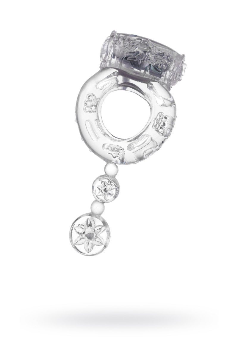 картинка Виброкольцо TOYFA, TPE, прозрачный от магазина ErosMania