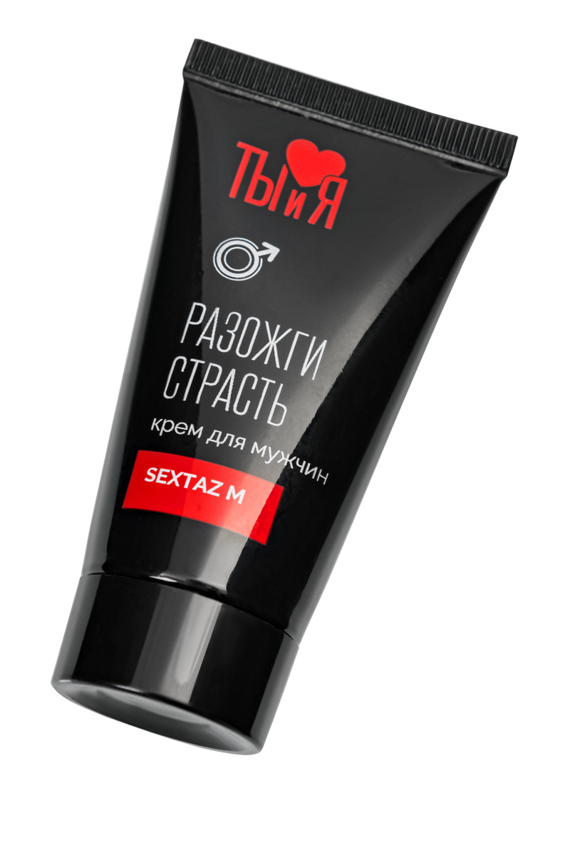 картинка Крем возбуждающий Ты и Я "Sextaz-M" для мужчин, 20 г от магазина ErosMania