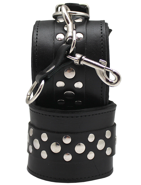 картинка Наручники узкие, на мягкой подкладке, чёрные, размер универсальный от магазина ErosMania