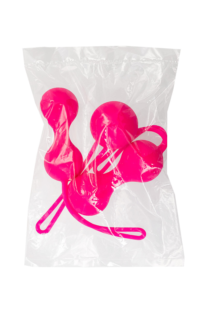 картинка Вагинальные шарики, силикон, розовый от магазина ErosMania