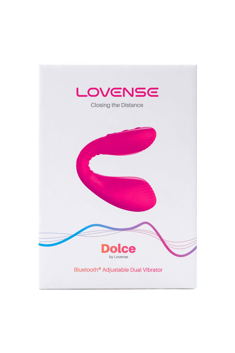 картинка Многофункциональный стимулятор для пар LOVENSE Quake (Dolce), силикон, розовый, 20 см от магазина ErosMania