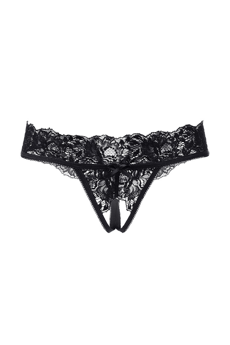 картинка Эротические трусики Erolanta Tarja, черный (46-48) от магазина ErosMania
