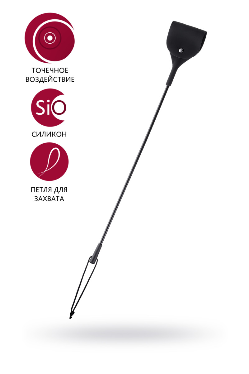 картинка Стек TOYFA Theatre, силикон, пластик, черный, 48 см от магазина ErosMania