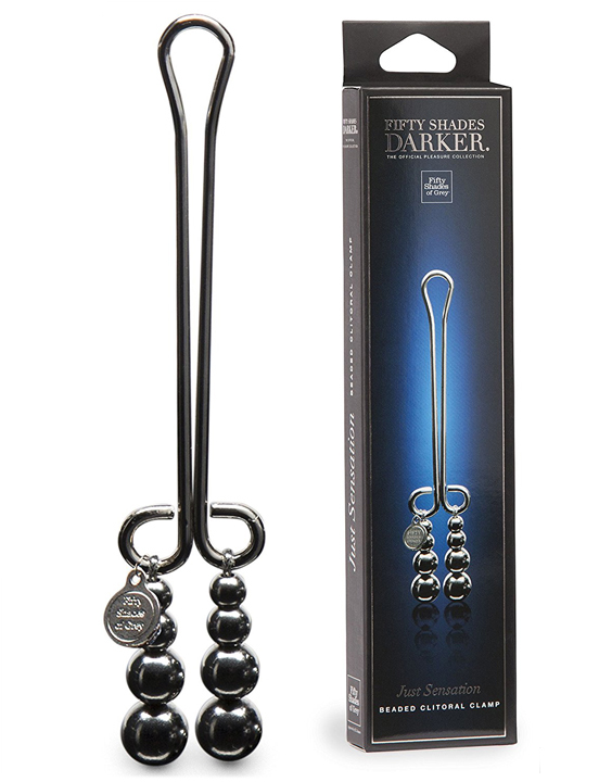 картинка Зажим для клитора Just Sensation Beaded от магазина ErosMania