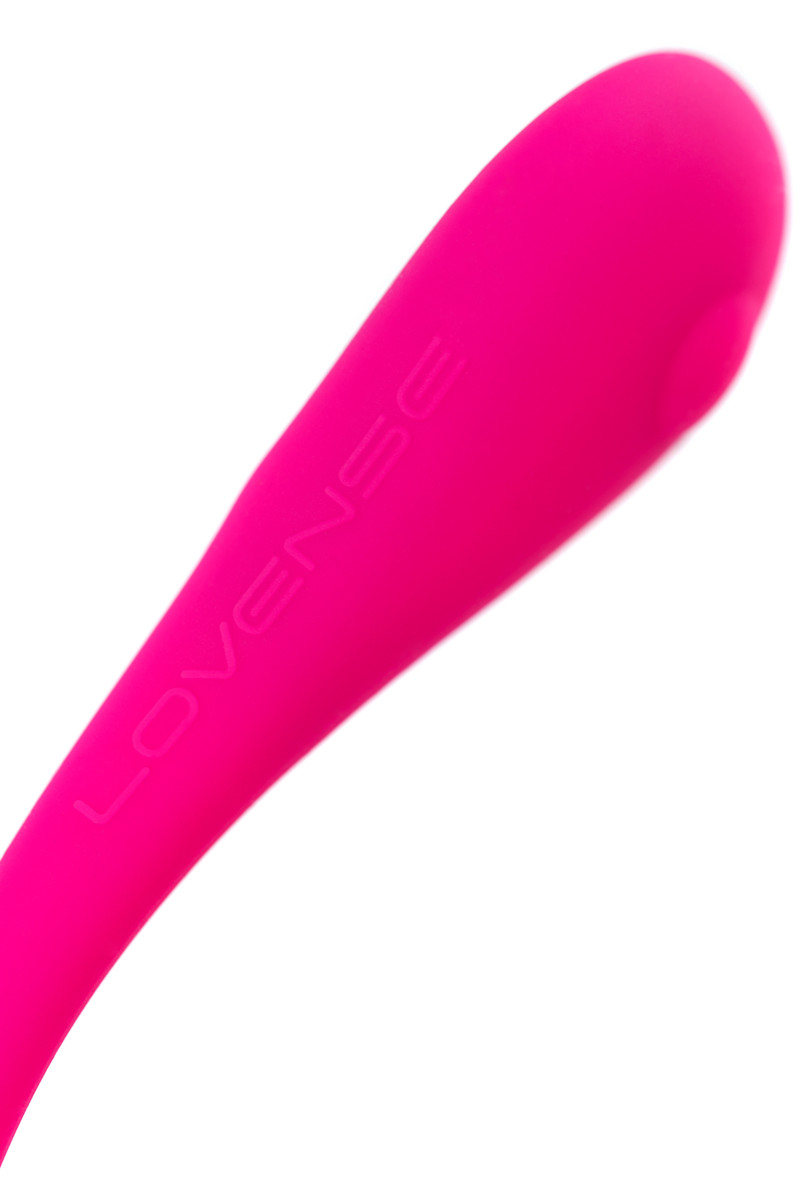 картинка Виброяйцо LOVENSE Lush 3, силикон, розовый, 18 см от магазина ErosMania