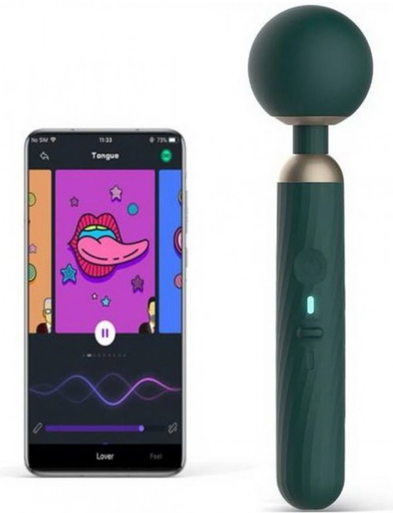 картинка Вибратор Magic Motion Zenith, зелёный от магазина ErosMania