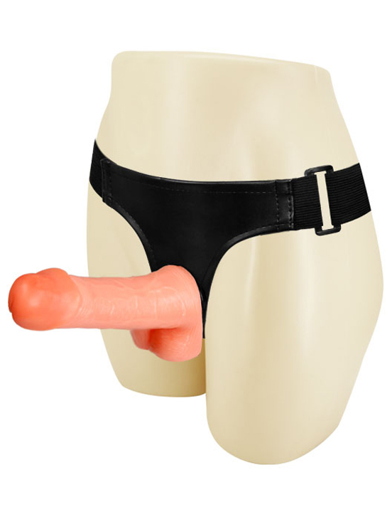 картинка Страпон Domina, телесный, 45x180 мм от магазина ErosMania