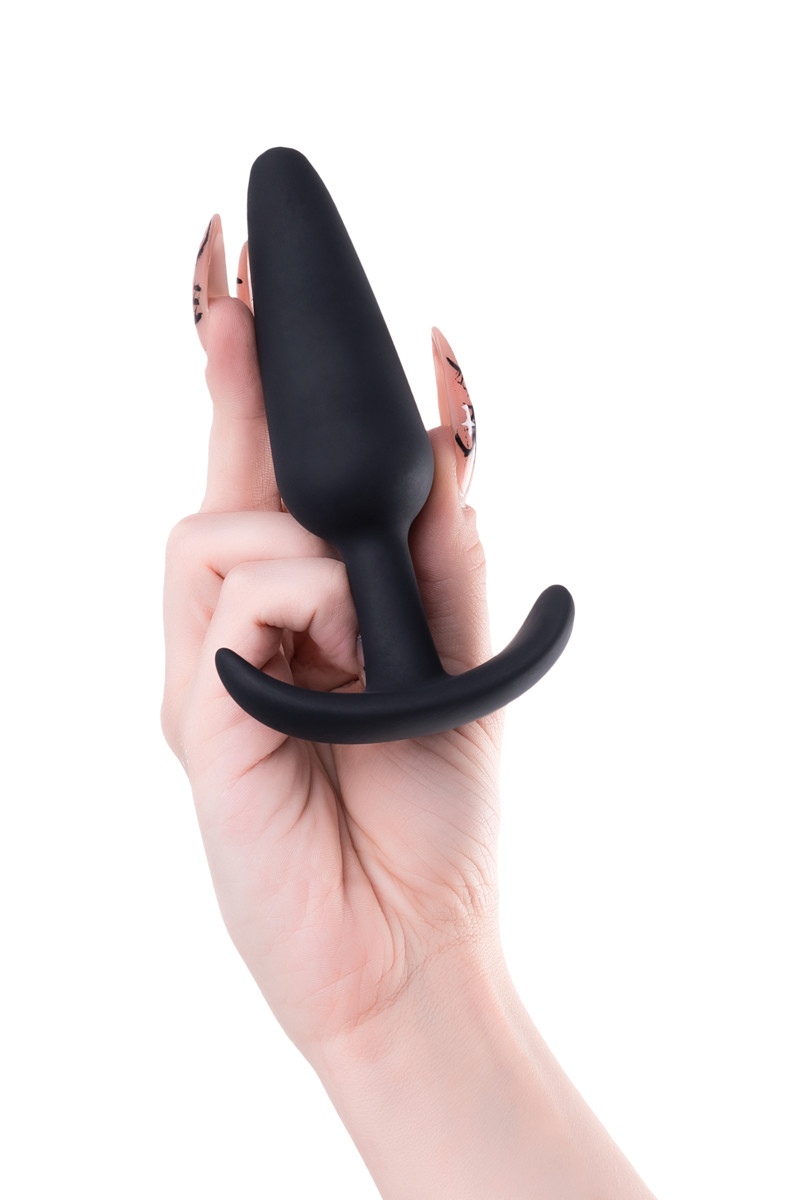 картинка Набор анальных втулок TOYFA POPO Pleasure Eridani, силикон, черный, 3  шт. от магазина ErosMania