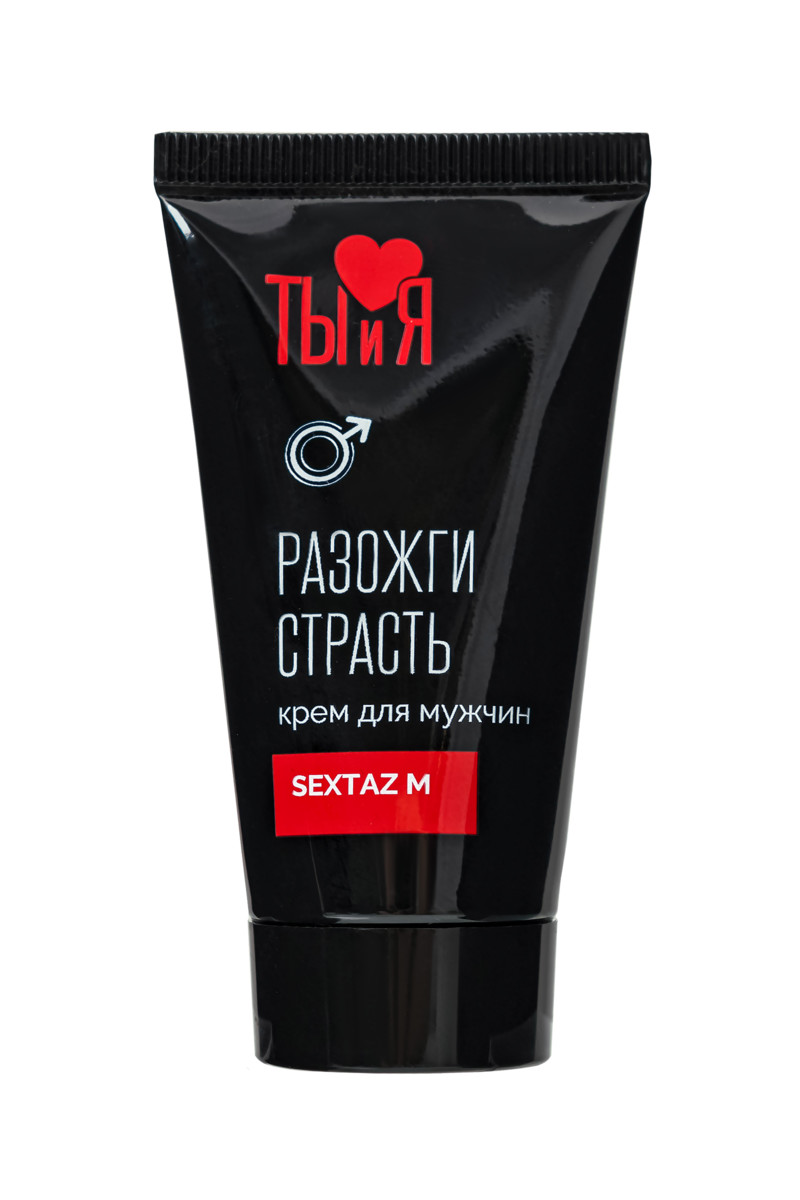 картинка Крем возбуждающий Ты и Я "Sextaz-M" для мужчин, 20 г от магазина ErosMania