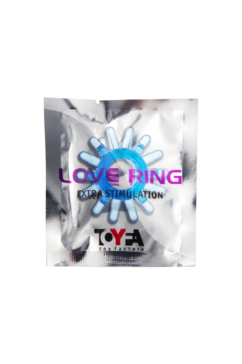 картинка Эрекционное кольцо TOYFA, TPE, синий от магазина ErosMania