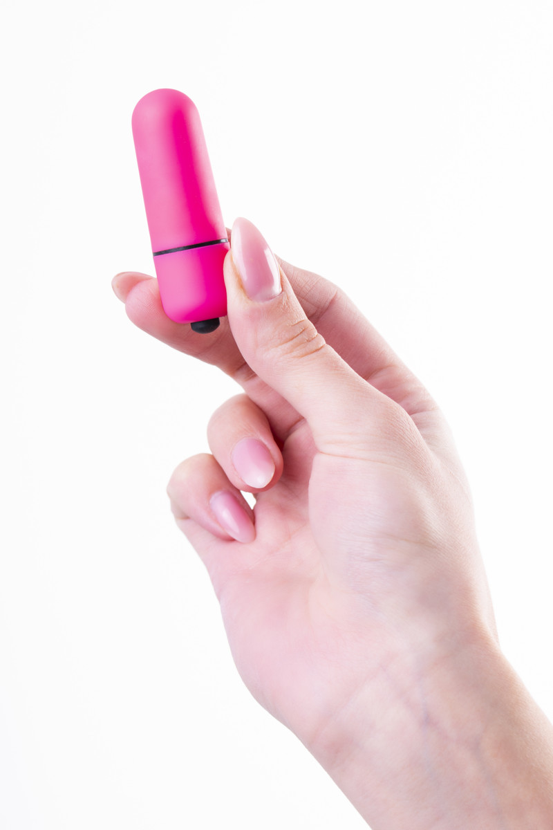 картинка Вибропуля A-Toys Alli ABS пластик, розовый, 5,5 см, Ø 1,7 см от магазина ErosMania