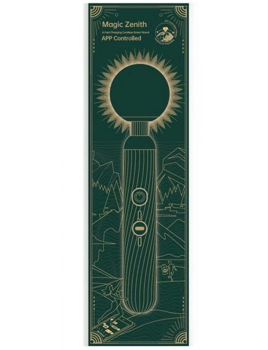 картинка Вибратор Magic Motion Zenith, зелёный от магазина ErosMania