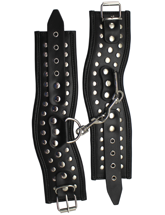 картинка Наручники фигурные, чёрные от магазина ErosMania