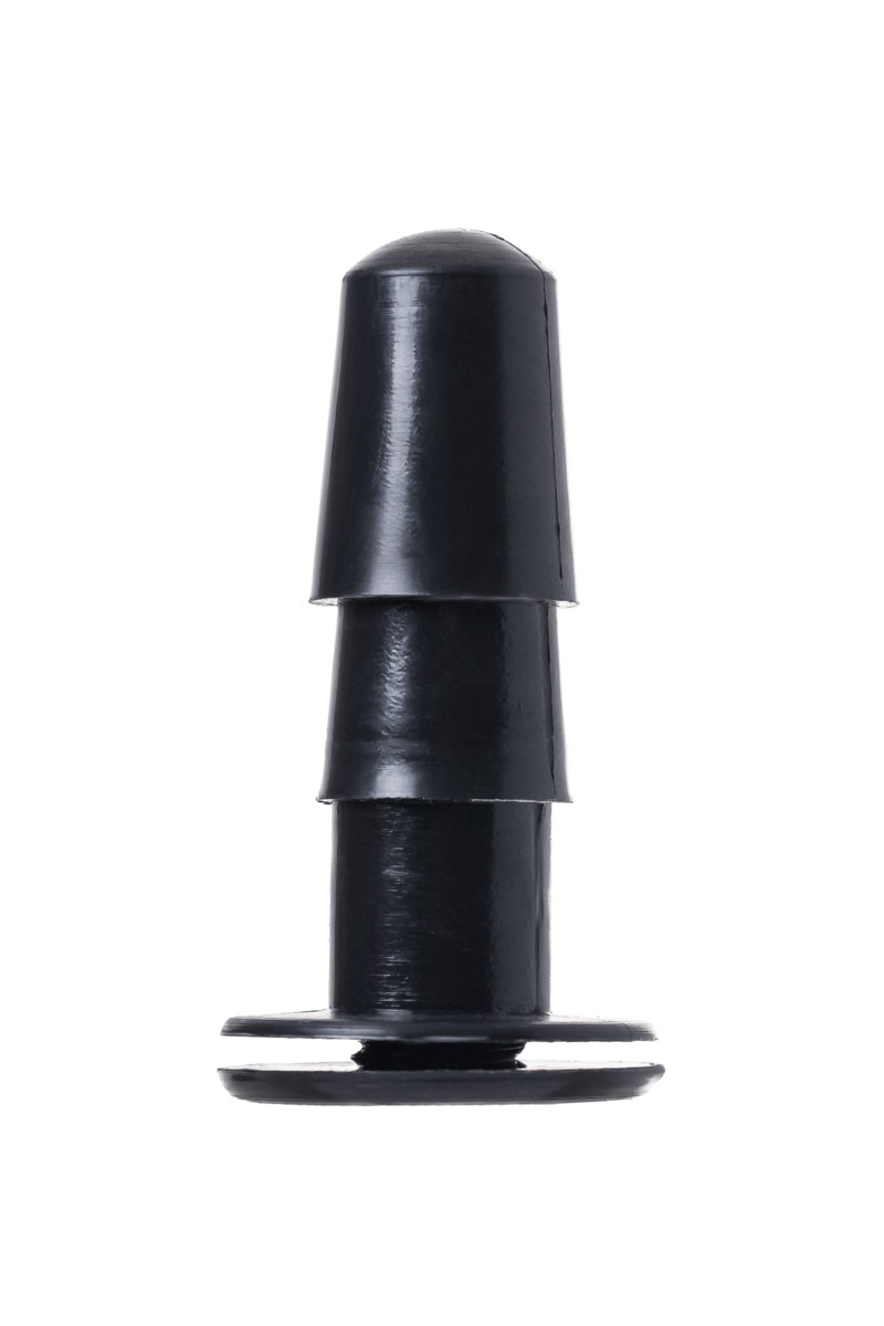 картинка Трусики для страпона RealStick Strap-On Domino, PU кожа, чёрные от магазина ErosMania