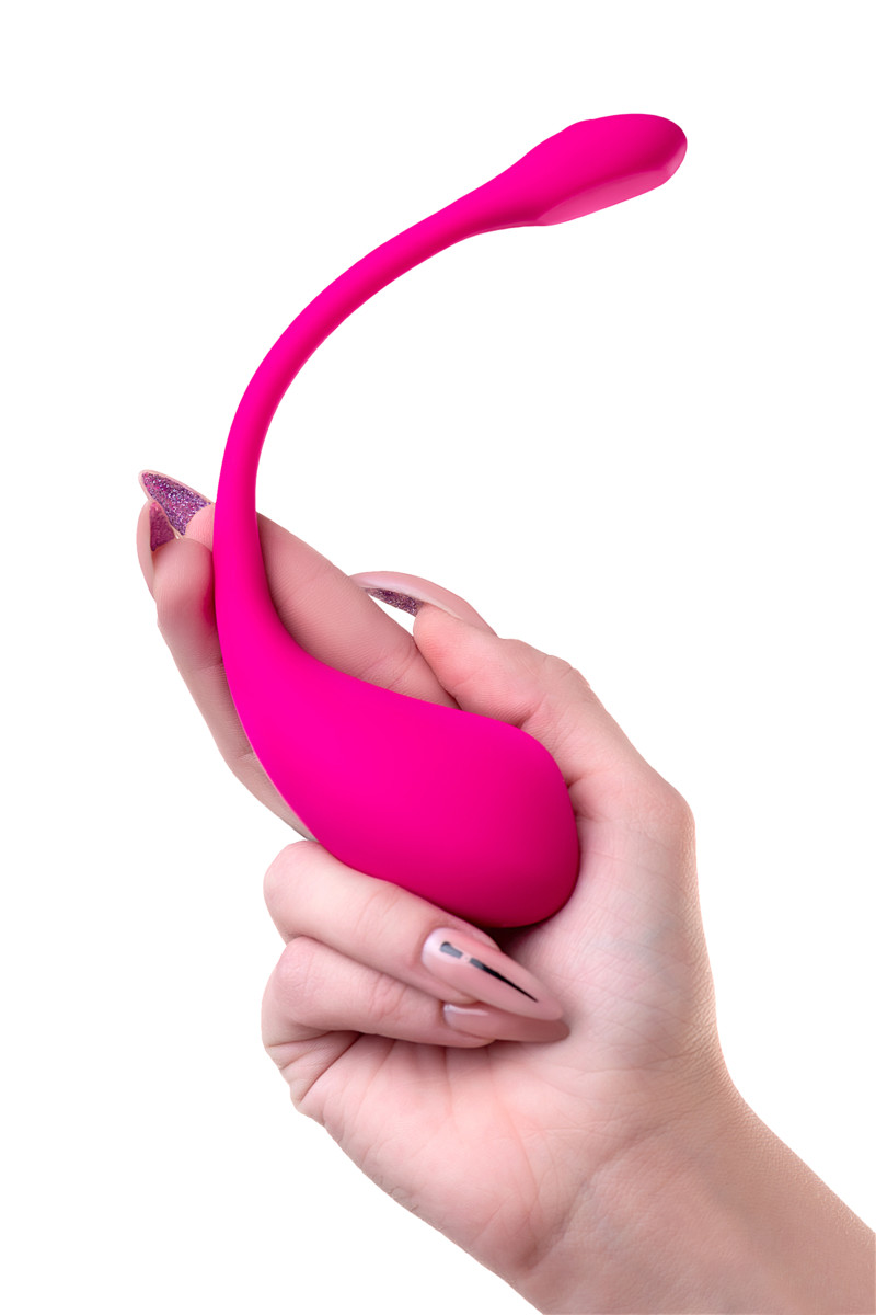 картинка Виброяйцо LOVENSE Lush 2, силикон, розовый, 18 см от магазина ErosMania