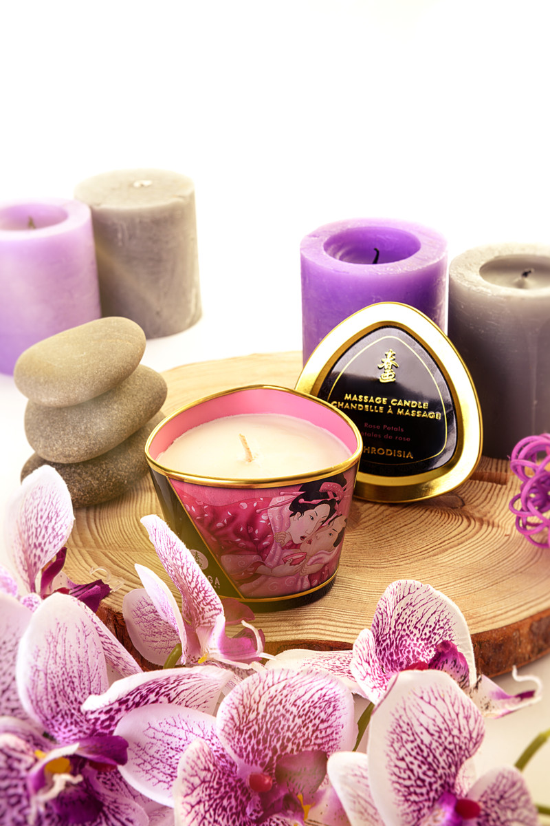 картинка Массажное аромамасло Shunga Aphrodisia, роза, 170 мл от магазина ErosMania