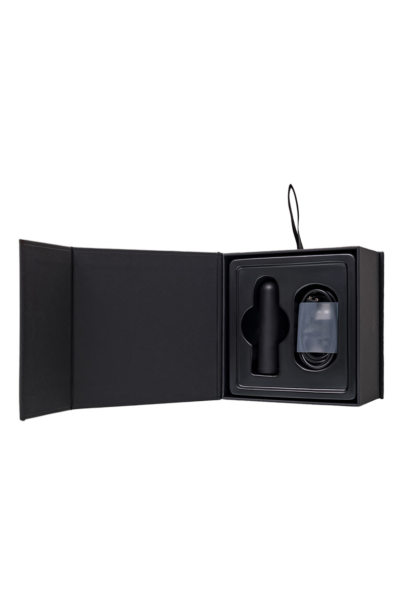 картинка Вибропуля RealStick CALIBER, черная от магазина ErosMania