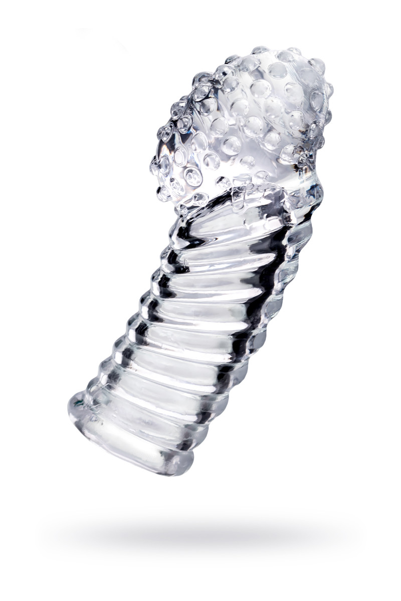картинка Насадка на палец A-toys Dale, ТРЕ, прозрачный, 8,5 см от магазина ErosMania