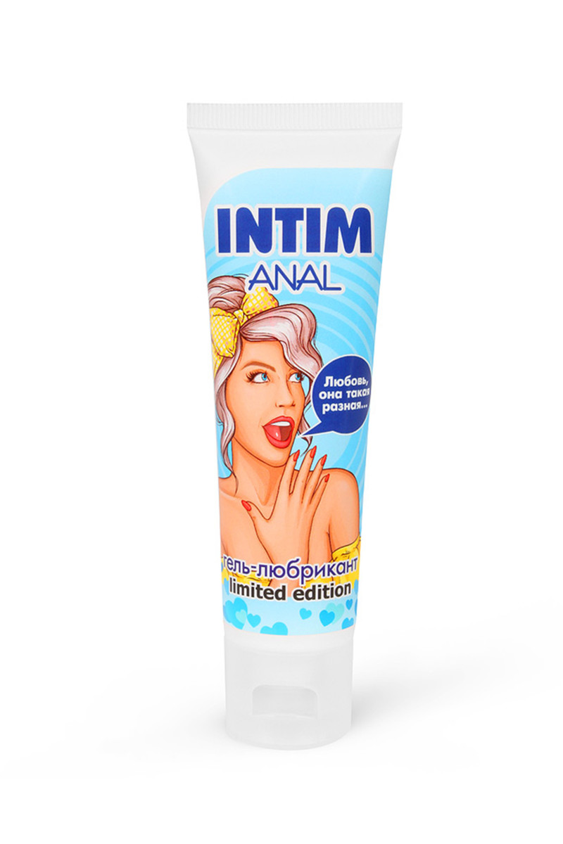 картинка Гель-лубрикант "INTIM ANAL" серии LIMITED EDITION  50 гр от магазина ErosMania