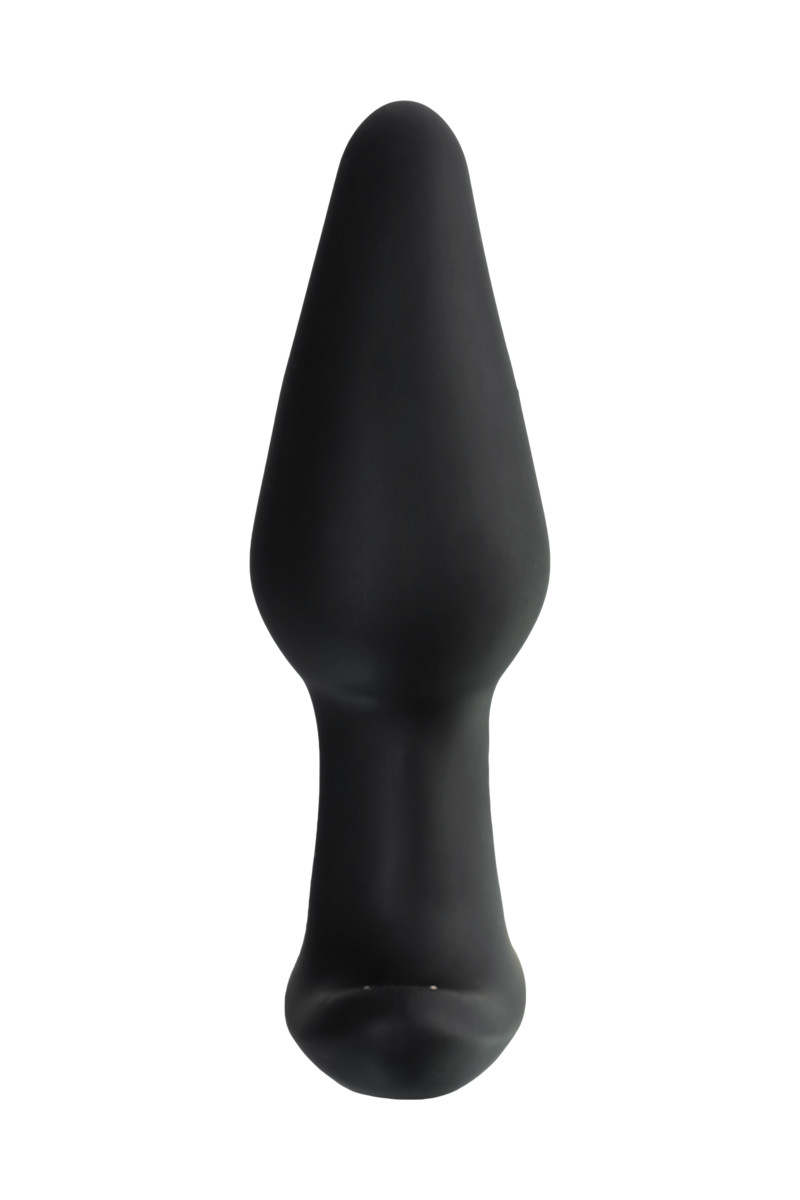 картинка Анальная втулка Erotist Hurricane, силикон, черный, 14 см от магазина ErosMania