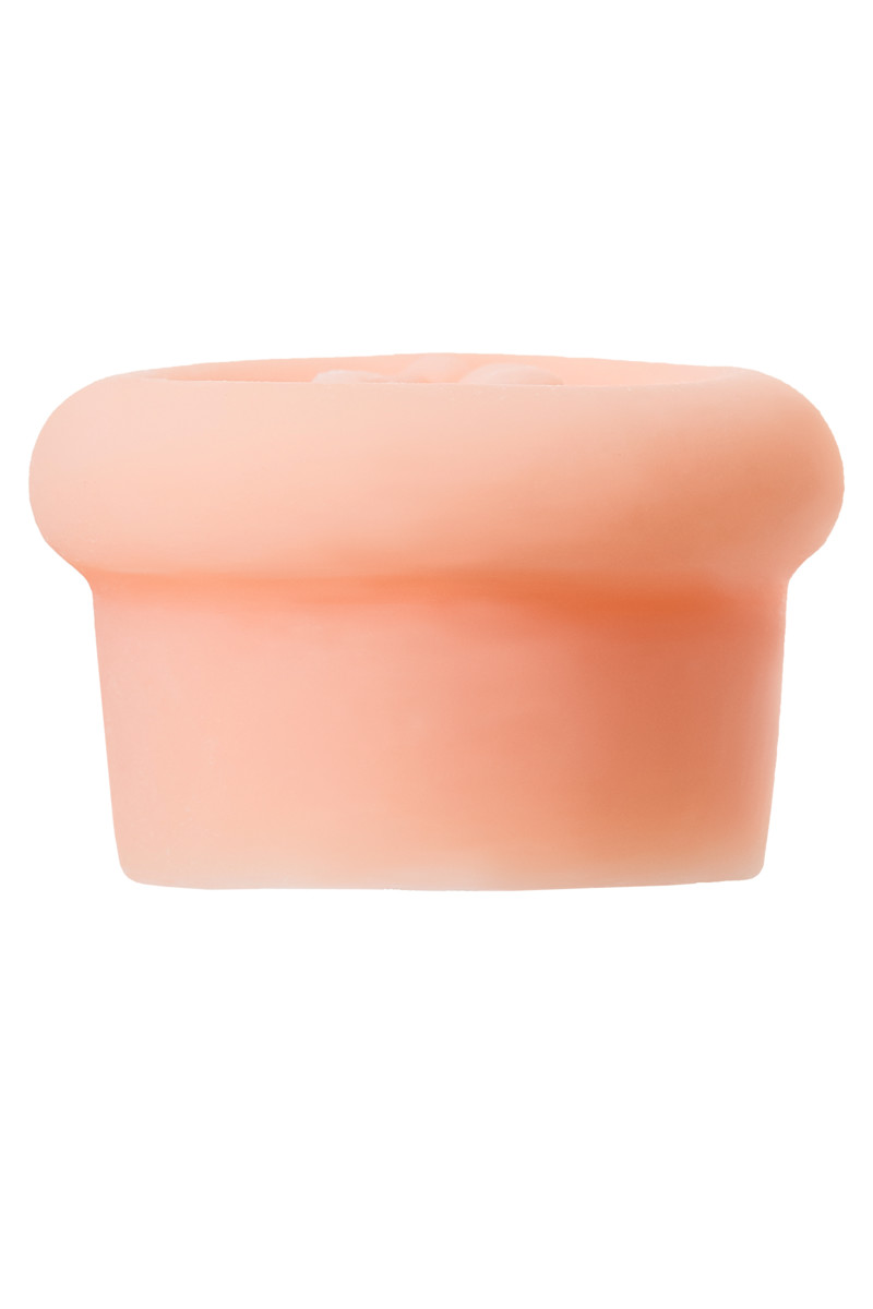 картинка Насадка на помпу Sexus Men PRETTY PUSSY, TPE, телесный, 7,5 см от магазина ErosMania