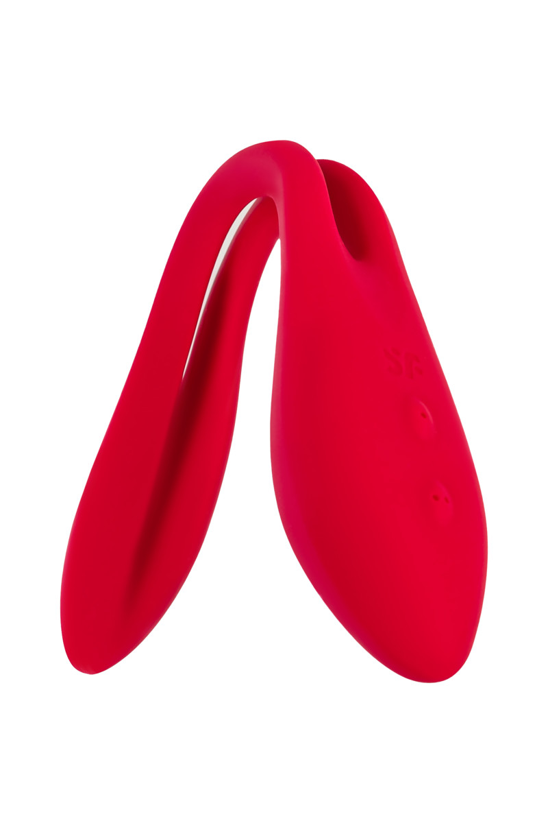 картинка Многофункциональный вибратор для пар Satisfyer Elastic Joy, красный от магазина ErosMania