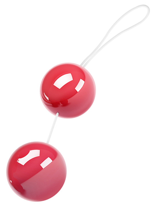 картинка Шарики двойные, розовые, диаметр 35 мм от магазина ErosMania