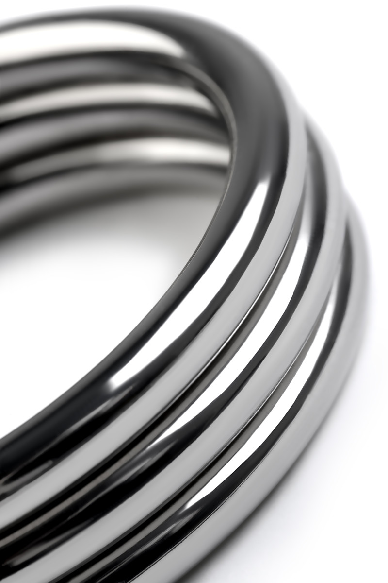 картинка Кольцо на пенис TOYFA Metal, серебряное от магазина ErosMania