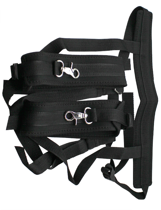 картинка Поддержка бёдер, текстиль, чёрная от магазина ErosMania