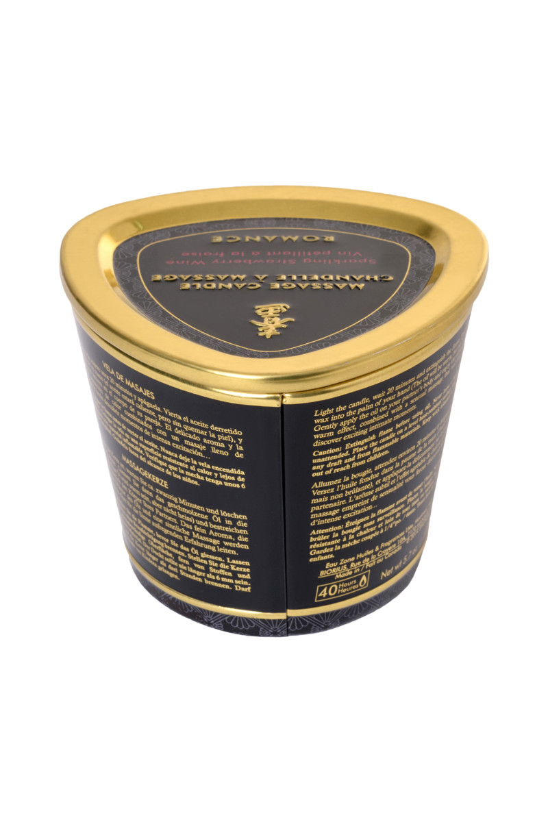 картинка Массажное аромамасло Shunga Romance, клубника и шампанское, 170 мл от магазина ErosMania