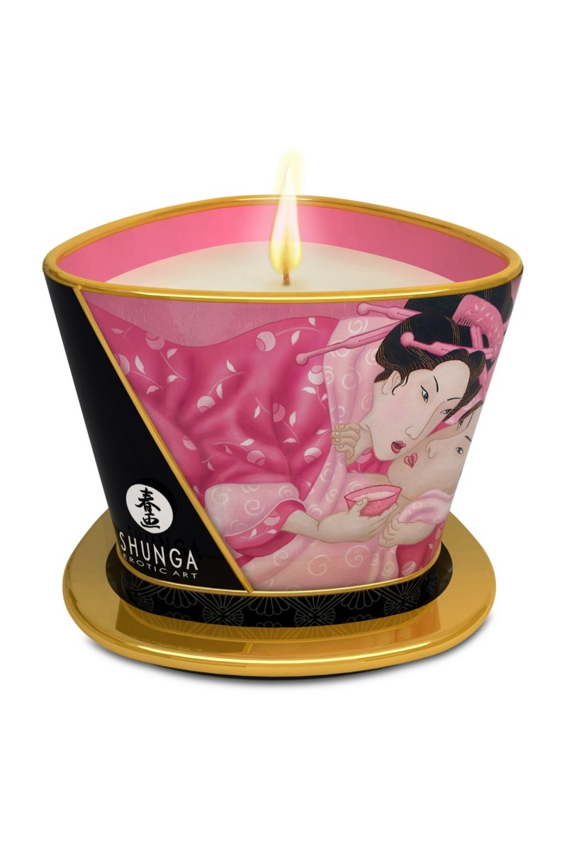 картинка Массажное аромамасло Shunga Aphrodisia, роза, 170 мл от магазина ErosMania