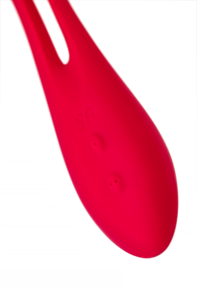 картинка Многофункциональный вибратор для пар Satisfyer Elastic Joy, красный от магазина ErosMania
