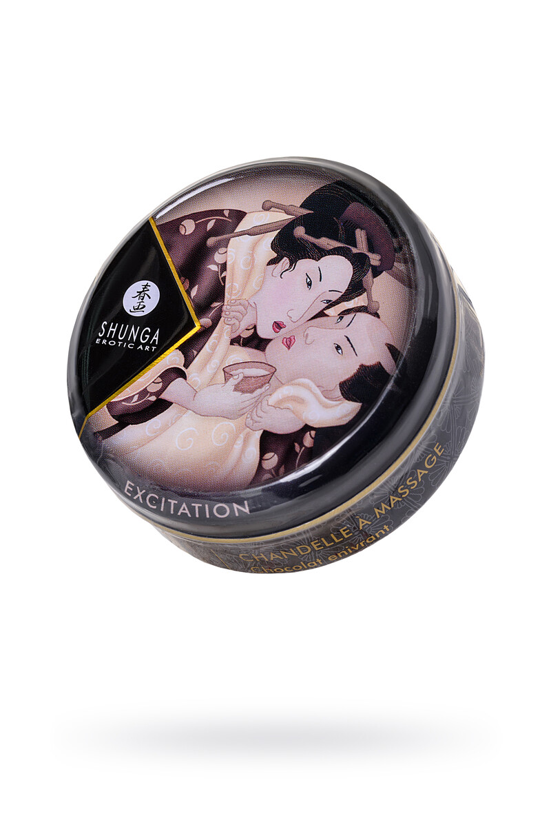 картинка Массажное аромамасло Shunga Excitation, шоколад, 30 мл от магазина ErosMania